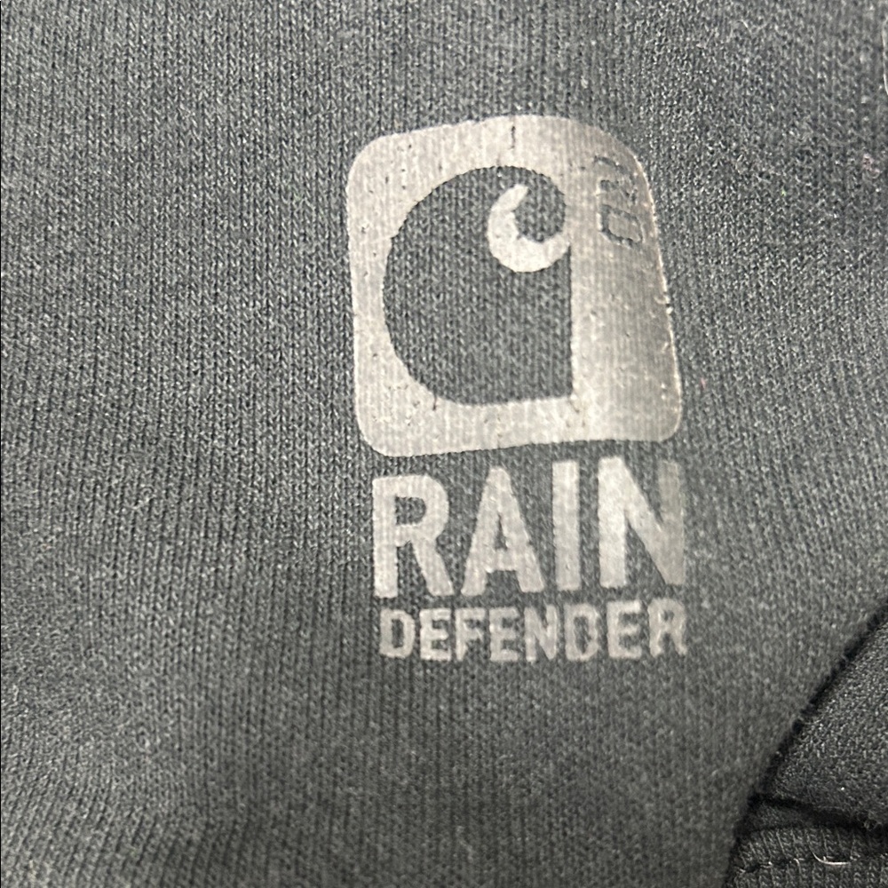 Carhartt Black Rain Defender Hoodie - Picture 3 of 3